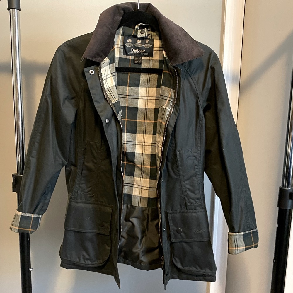 Barbour Beadnell Wax Jacket - Sage